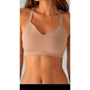 2) Tommy John Comfort Smoothing Bralette XL Nude Wireless Seamless Adjustable